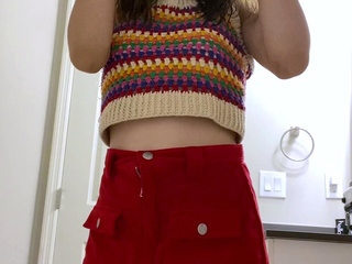 Brunette Solo Webcam Masturbation