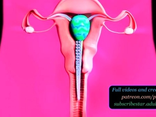 Birth of a tentacle – Lara pregnant