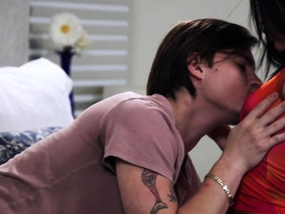 Cute brunette amateur babe sosha masturbating