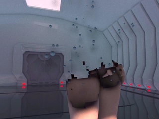 Hot japanese babe gets fucked hard on orbital space station